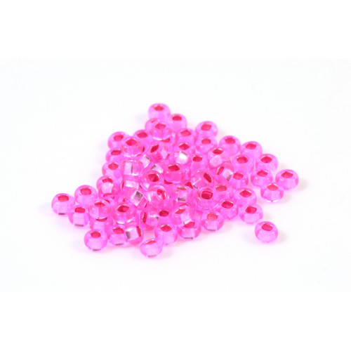 SEED BEADS NO.10 SILVER PINK